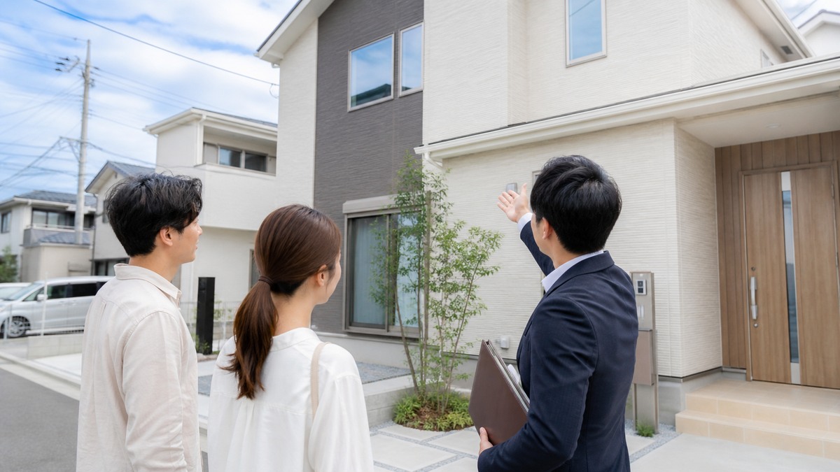 デザイン建売を見学するイメージ