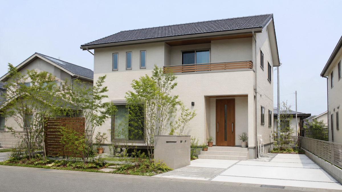 子育て世帯向けの明るい戸建て住宅のイメージ