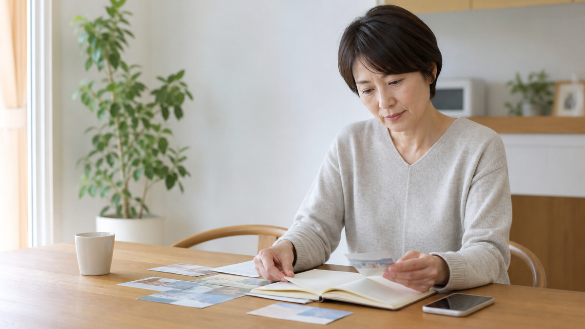 近隣トラブルについて落ち着いて記録と相談をするイメージ画像