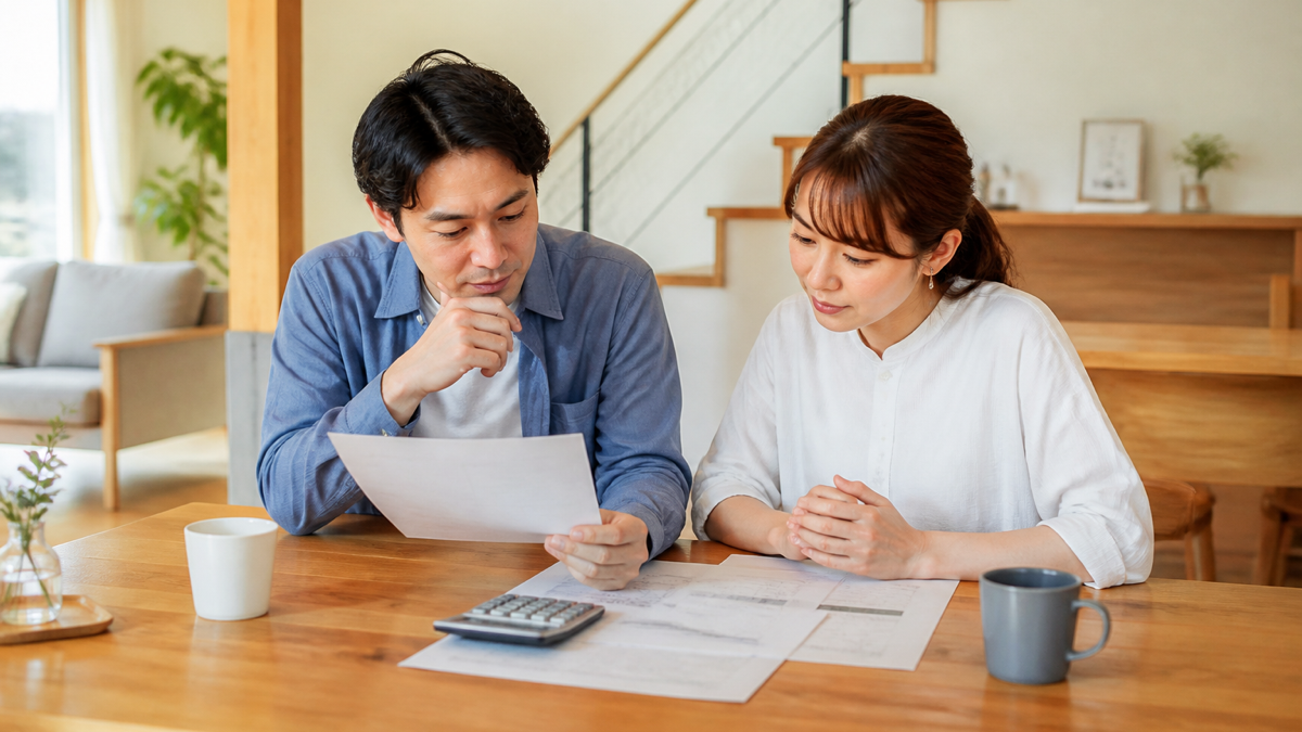 住宅見積もりと資金計画を確認するイメージ画像