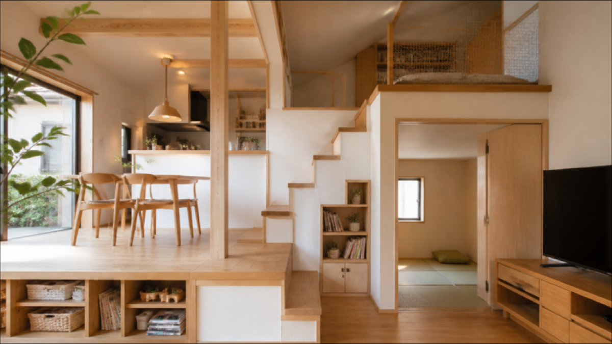 収納を工夫した注文住宅のイメージ画像