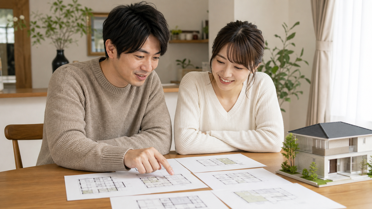規格住宅で選べる間取りとデザイン