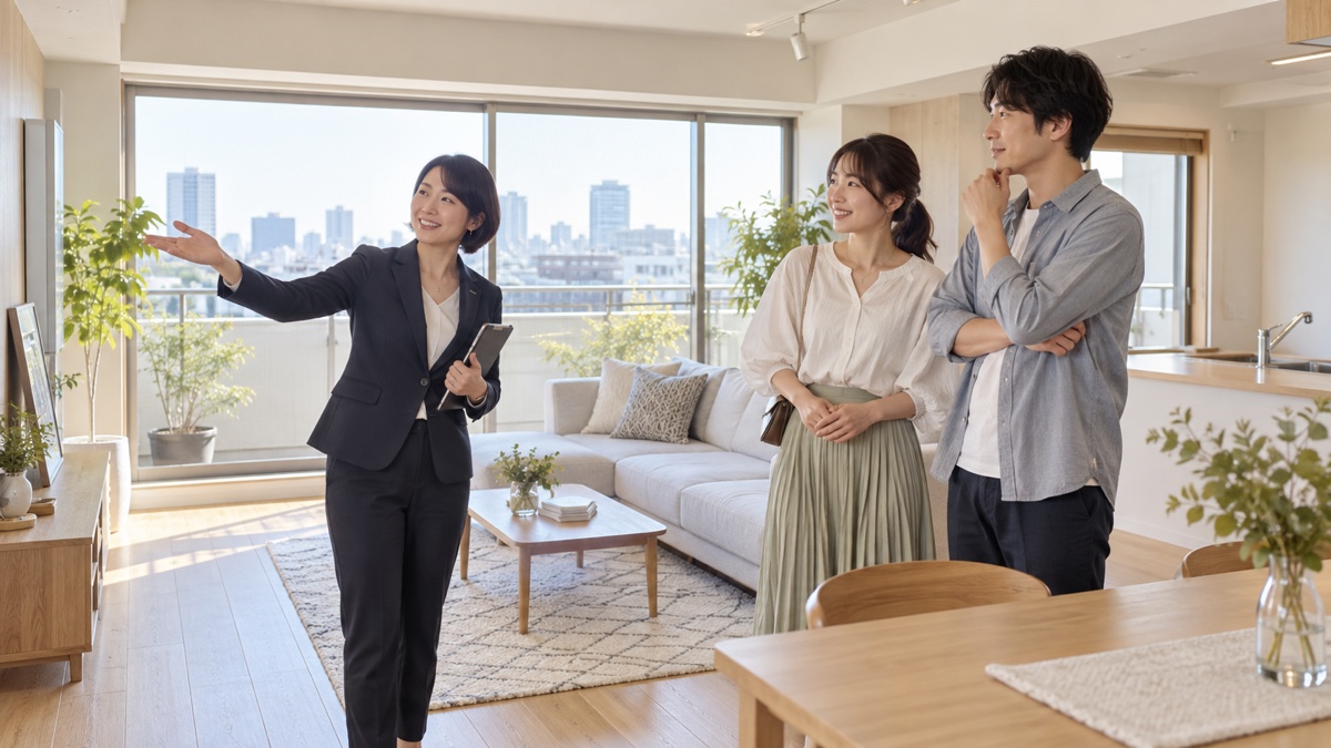 中古マンションのリノベーションを相談する夫婦