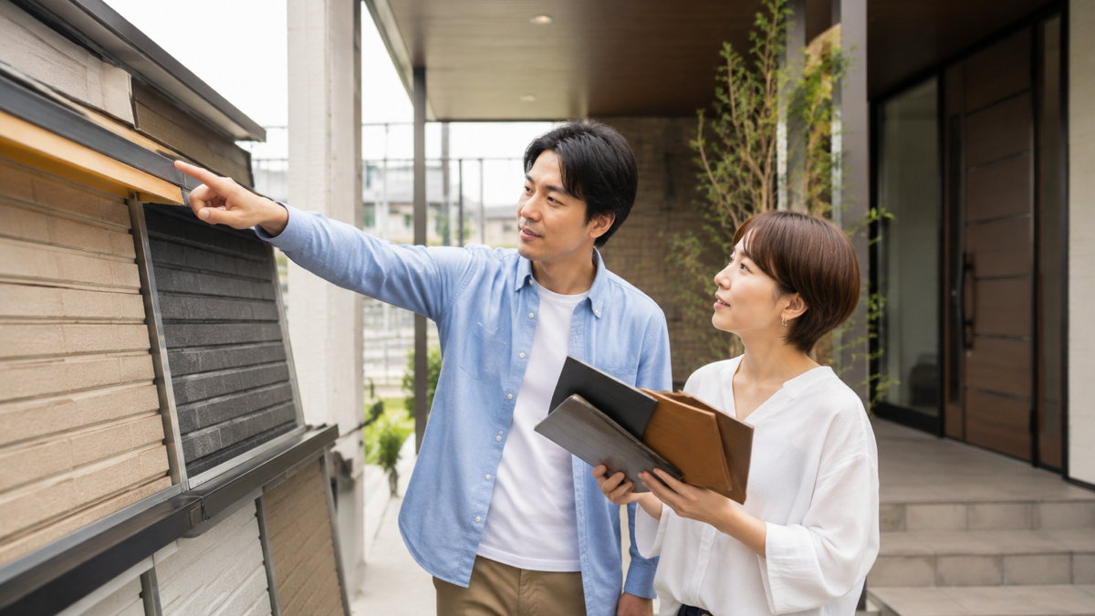 桧家住宅の標準仕様2026年版を検討する家族のイメージ
