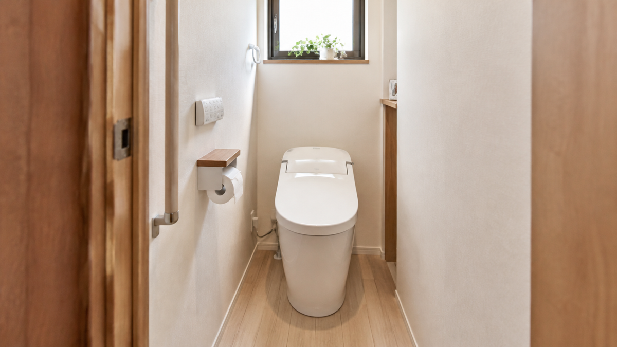 使いやすく整えたトイレ空間のイメージ