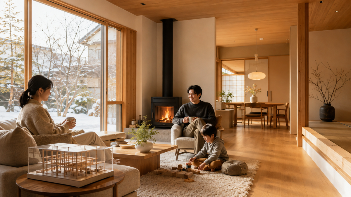 断熱と耐震性能を確認する住宅のイメージ